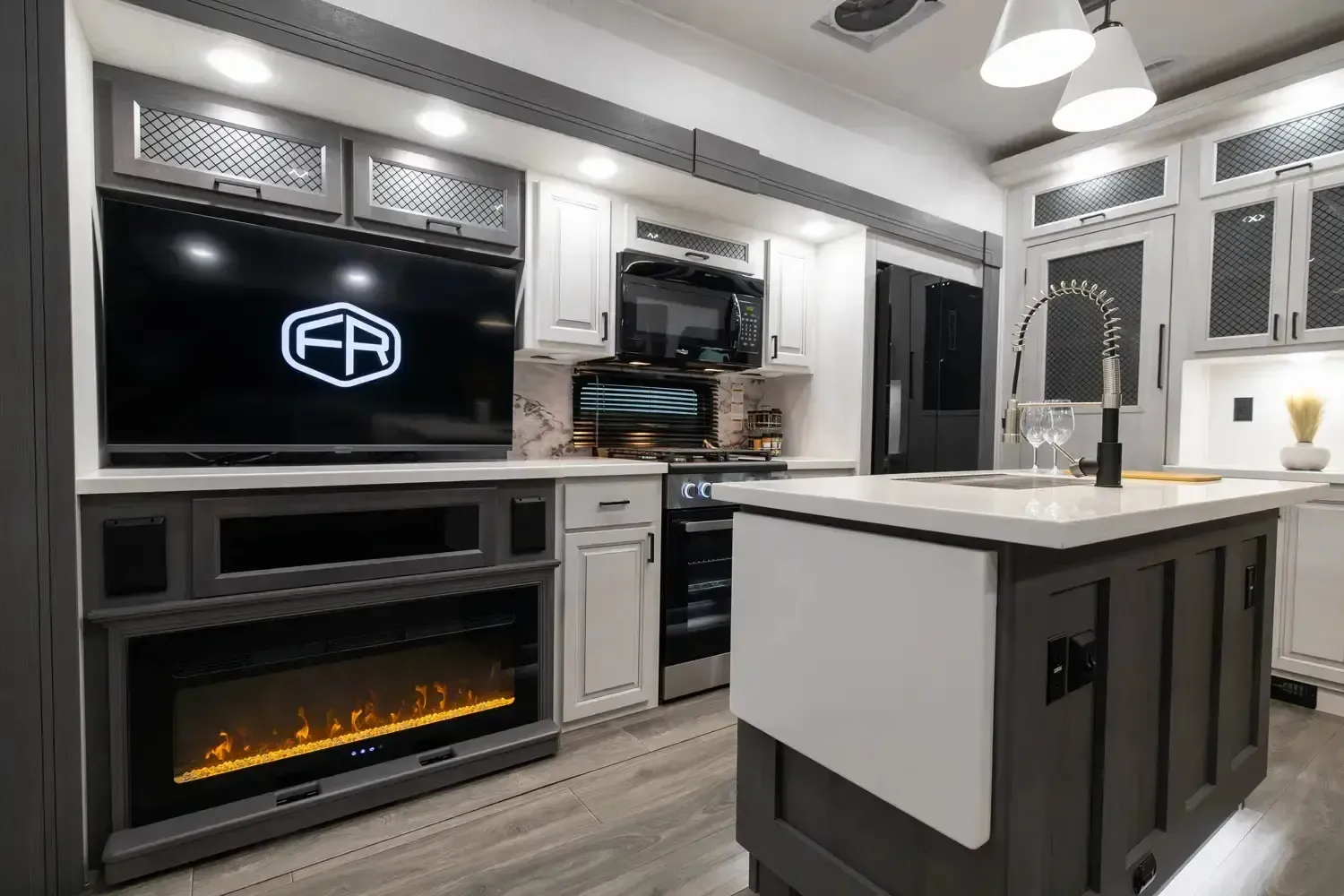 Clean, well-maintained RV interior ready for the road